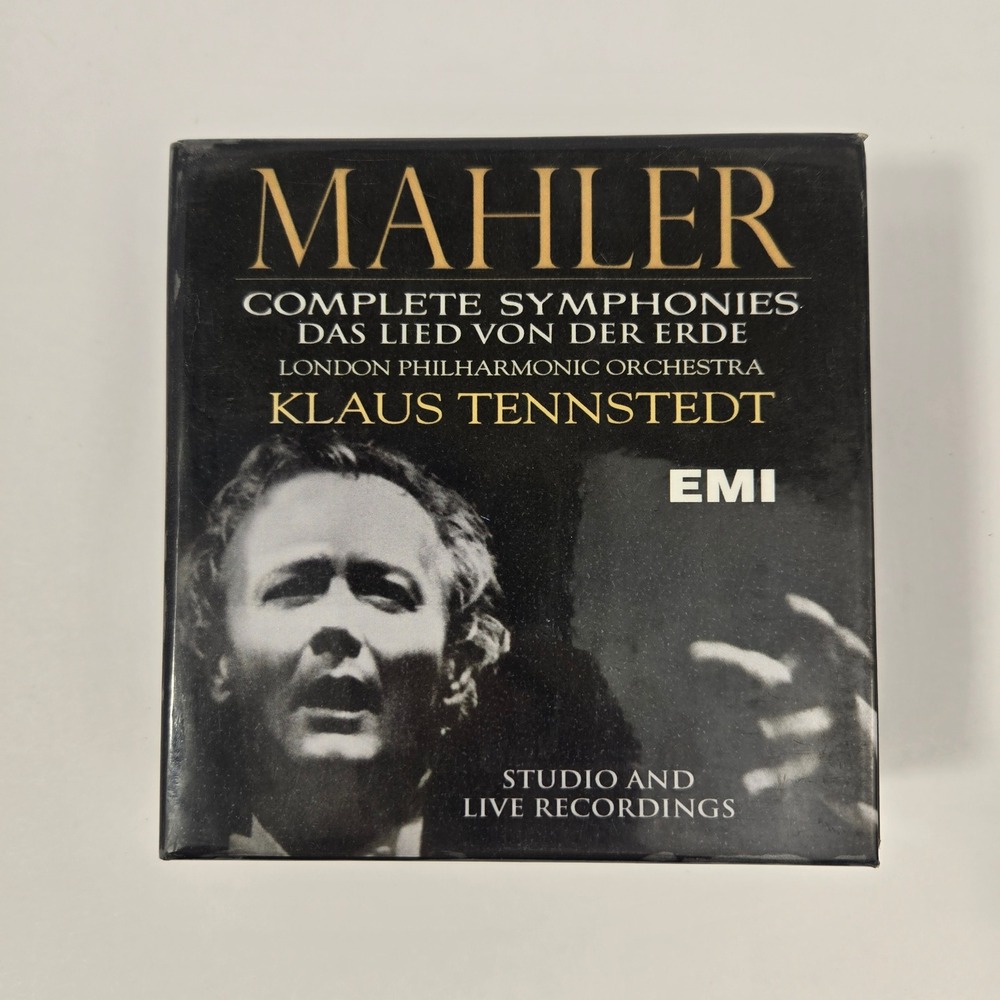 Klaus Tennstedt - Mahler Complete Symphonies 16 CD EMI Classics Box Set NM